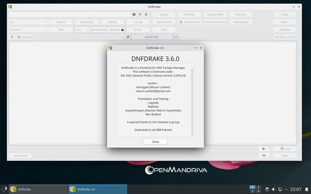 OpenMandriva ROME 23.01