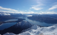 Snow lakes